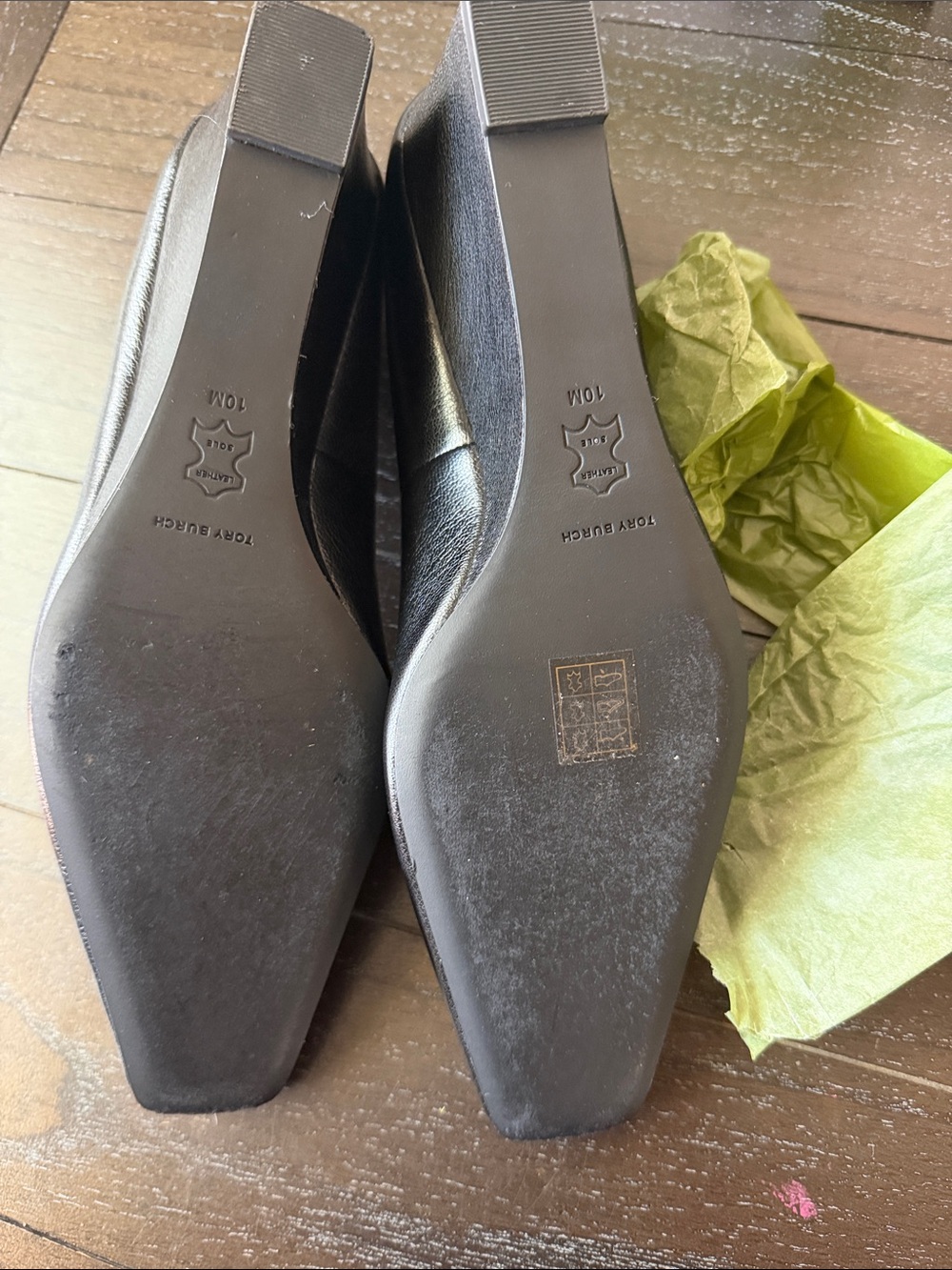 Tory Burch Georgia Wedge 55MM Goat Leather. Exactly as the pictures - Picture 2 of 5